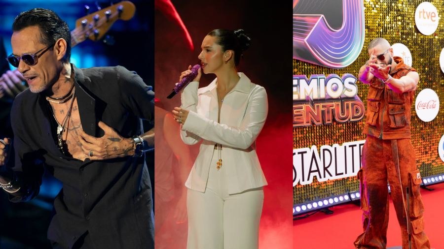 Especial. Las actuaciones en vivo de las estrellas musicales fueron el principal atractivo de la ceremonia.
