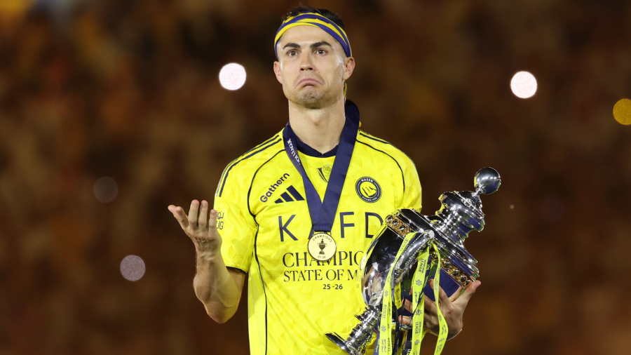 La afición del Al Nassr despidió entre aplausos a Cristiano Ronaldo tras la conquista de la Liga Saudí 2026.