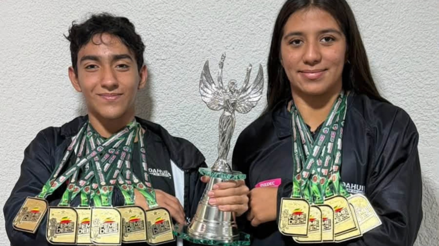 Los nadadores del Centro Acuático Coahuila 2000 destacaron durante la competencia celebrada en Pachuca, Hidalgo.