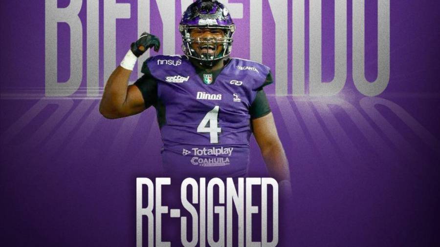 El defensivo estadounidense fue recontratado por el equipo de Saltillo.