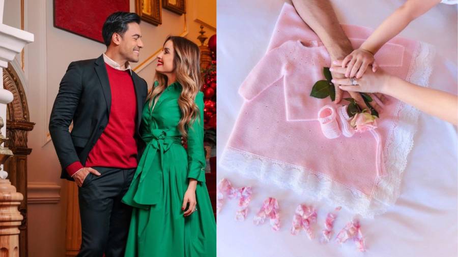 Emoción. La pareja reveló que su bebé llevará por nombre María y recibió cientos de felicitaciones en redes sociales.
