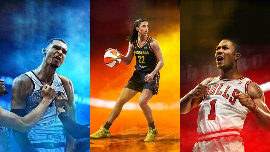 Victor Wembanyama, Caitlin Clark y Derrick Rose representan el presente, la revolución y el legado del basquetbol en NBA 2K27