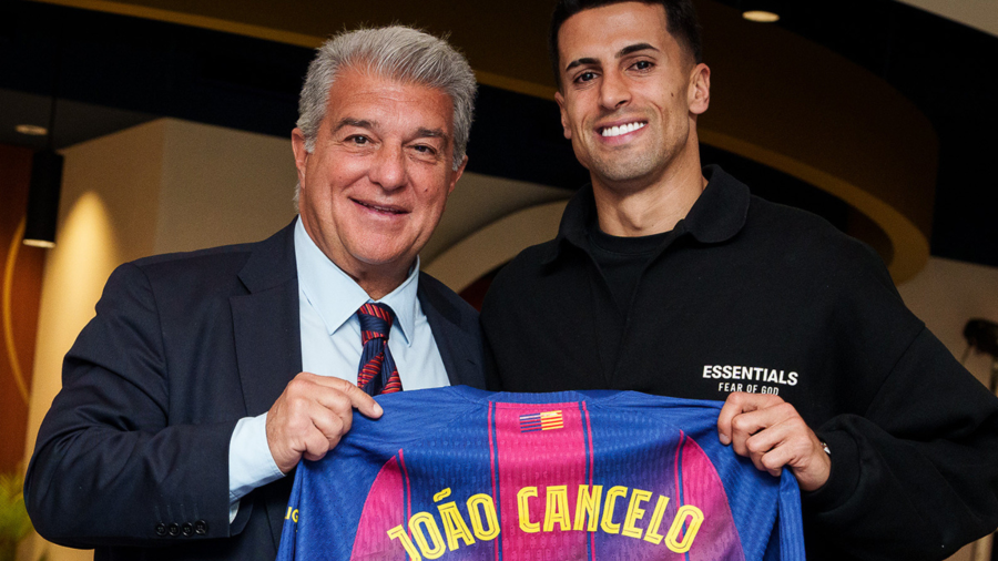 El portugués llegó a Barcelona a principios de semana para realizar las pruebas médicas de protocolo.