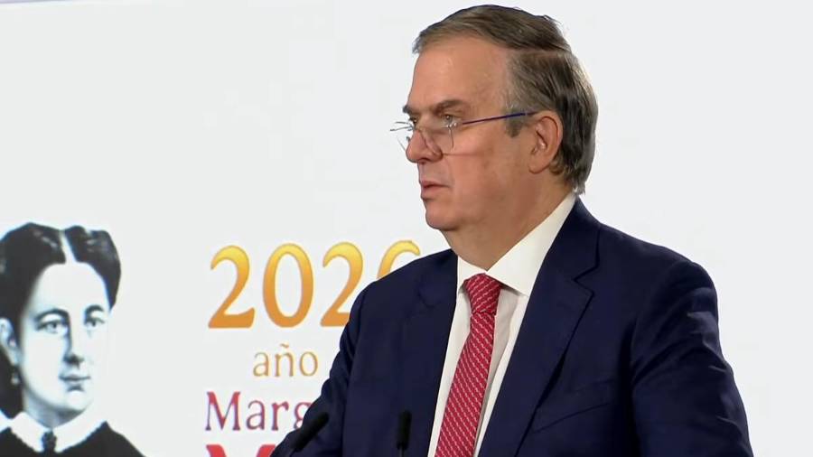 El secretario de Economía, Marcelo Ebrard, respondió a las declaraciones del presidente de Estados Unidos, Donald Trump, sobre el futuro del T-MEC.