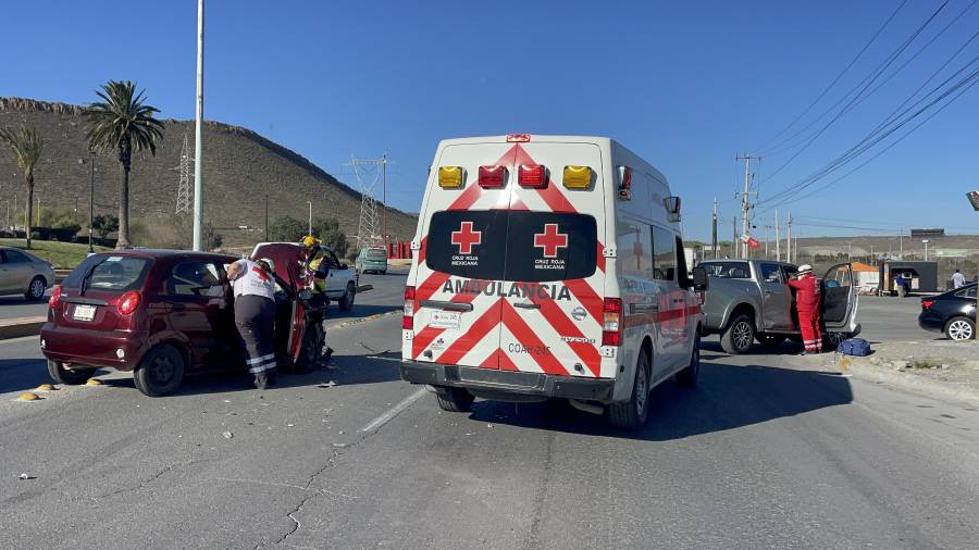 La vialidad se vio interrumpida por varios minutos