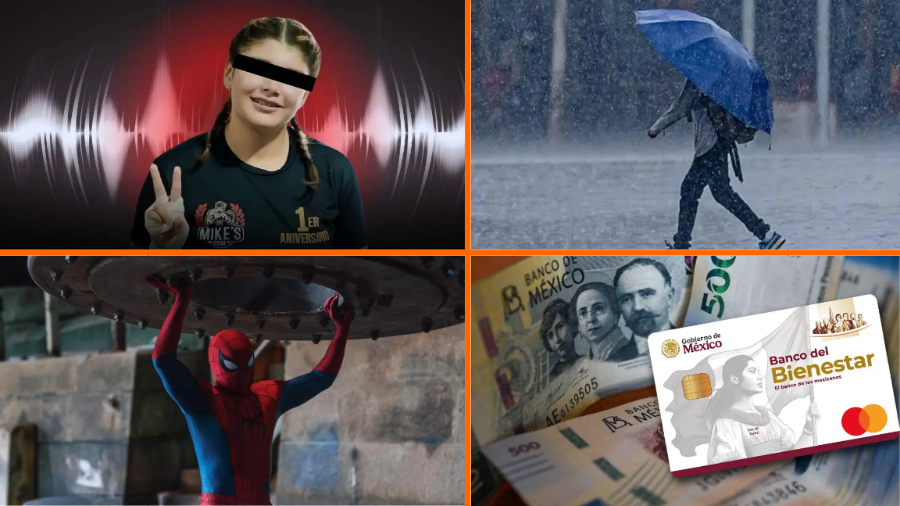Noticias del fin de semana: Se reabre registro para 6 mil 450 pesos a mayores de edad; pronóstico del clima y revelan audio tras muerte de Dafne Zapata