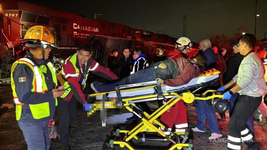 Solicitan donadores de sangre para trabajadores hospitalizados tras el accidente ferroviario.