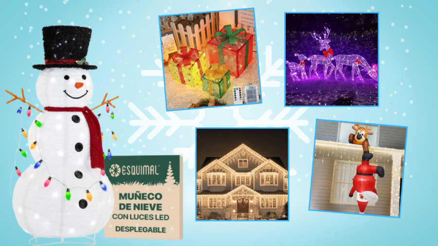 5 adornos navideños para transformar el exterior de tu hogar en un espacio mágico