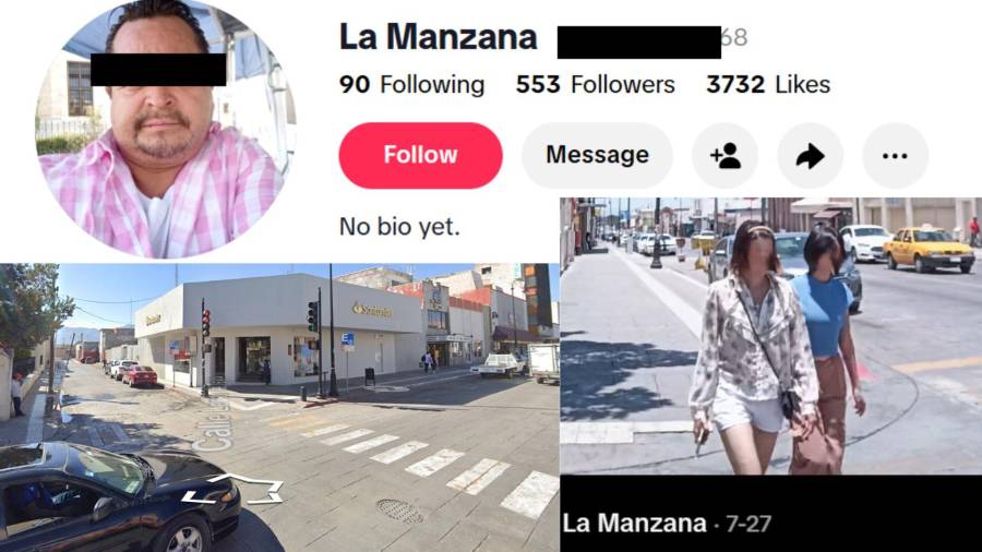 Una revisión de la cuenta de TikTok de ‘La Manzana’ permitió identificar cerca de 100 mujeres grabadas y difundidas en videos publicados entre abril y agosto.