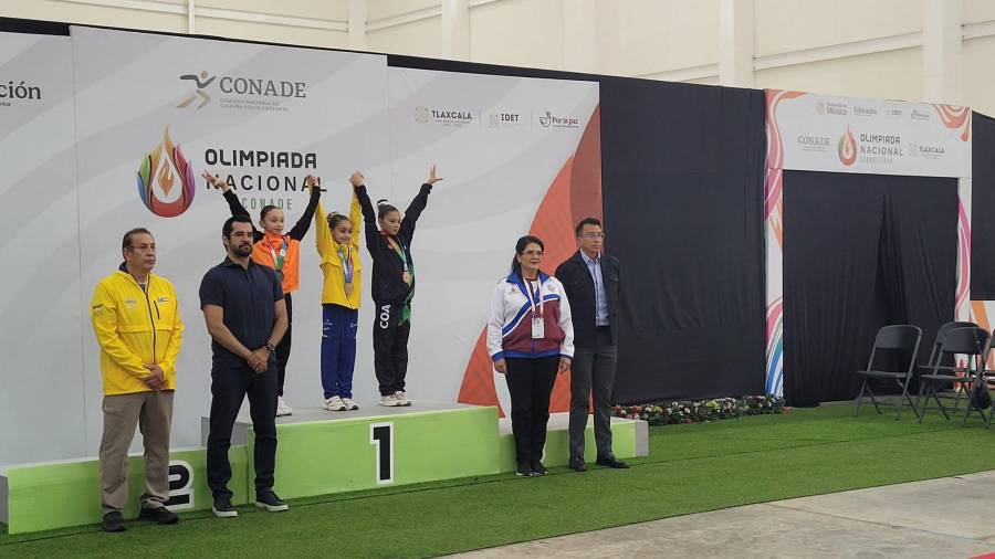 Coahuila cerró su actividad en la gimnasia artística de la Olimpiada Nacional 2026, disciplina en la que sus representantes compitieron como parte de la cosecha final de 124 medallas para el estado.