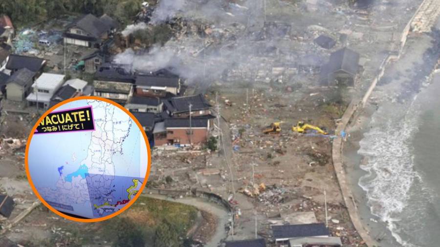 Medios de comunicación alertan de 13 posibles muertes provocadas por el terremoto en Japón.