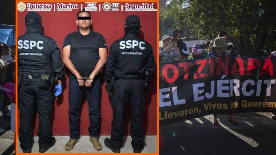 Elementos de seguridad arrestaron a Marco Antonio ‘N’ por el delito de delincuencia organizada y vinculación al caso Ayotzinapa