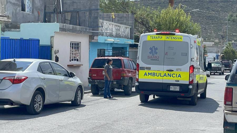 La mujer sufrió una herida de aproximadamente tres centímetros en el rostro y fue trasladada al Hospital General.