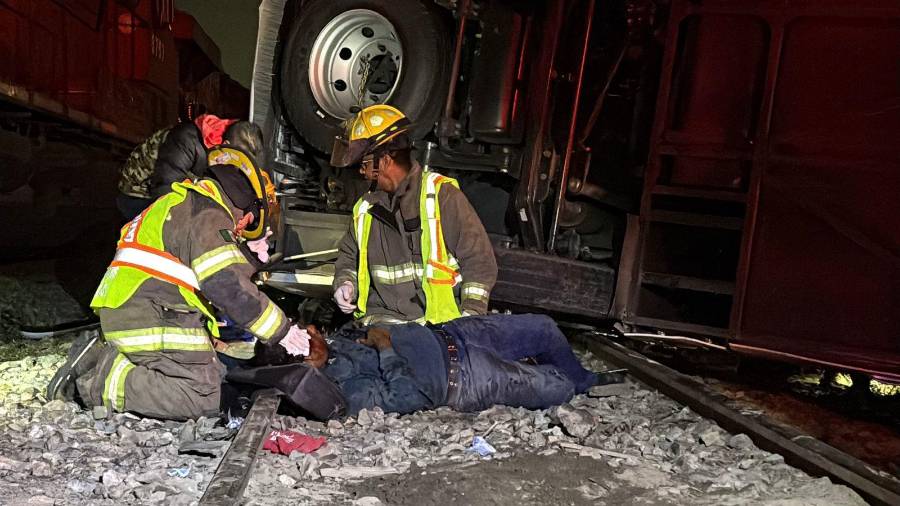 La empresa informó que se brinda atención médica a los lesionados.