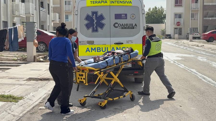 La menor fue trasladada a la Clínica 73 del IMSS para recibir atención médica especializada.