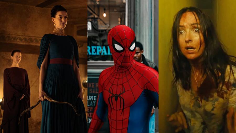 Apuestas. Producciones como ‘La Odisea’ y ‘Spider-Man: Un nuevo día’ buscarán impulsar la asistencia a las salas durante las próximas semanas.