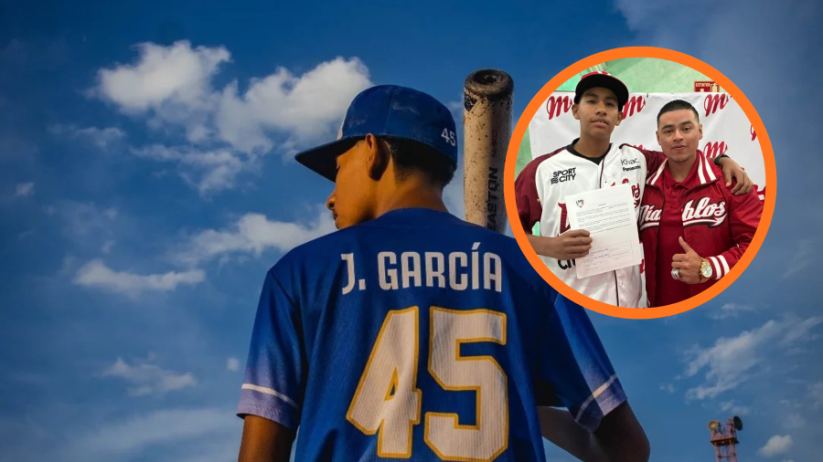 Jorge García se prepara para incorporarse a los entrenamientos de las divisiones menores de la organización escarlata.