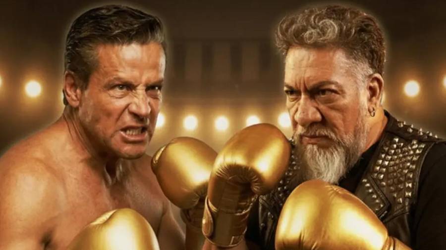 La rivalidad entre Alfredo Adame y Carlos Trejo alcanzó un nuevo nivel durante la presentación de Ring Royale, el evento de box entre celebridades que se celebrará en la Arena Monterrey.