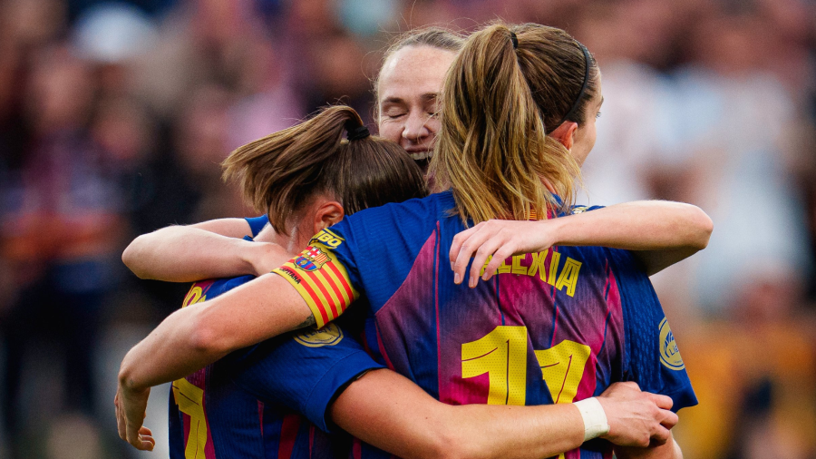 La afición azulgrana respondió en el Estadi Olímpic con más de 36 mil asistentes al Clásico femenino.