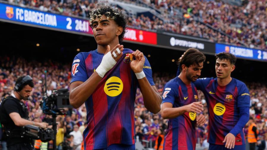 Lamine Yamal encabeza la lista de representantes del Barcelona que aún continúan en la Copa Mundial de la FIFA.