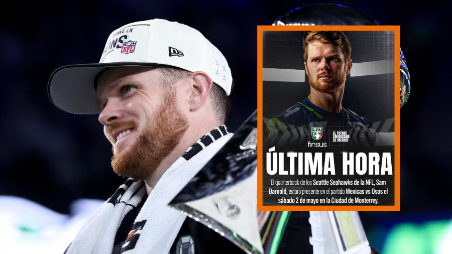 Darnold llega a Monterrey en el mejor momento de su carrera tras su temporada 2025.