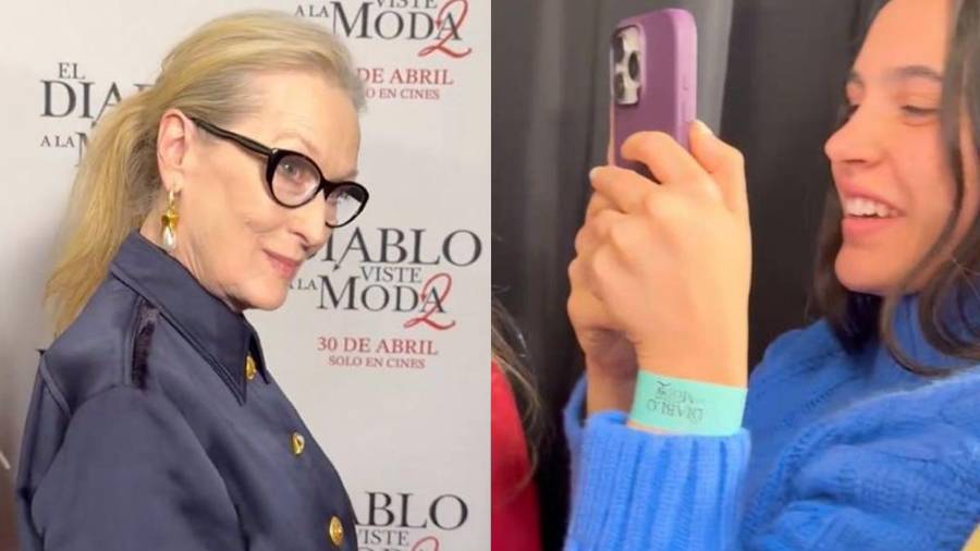 La visita de Meryl Streep y Anne Hathaway a la Ciudad de México desató furor, especialmente tras un momento viral con una fan que recreó una escena de “El diablo viste a la moda”