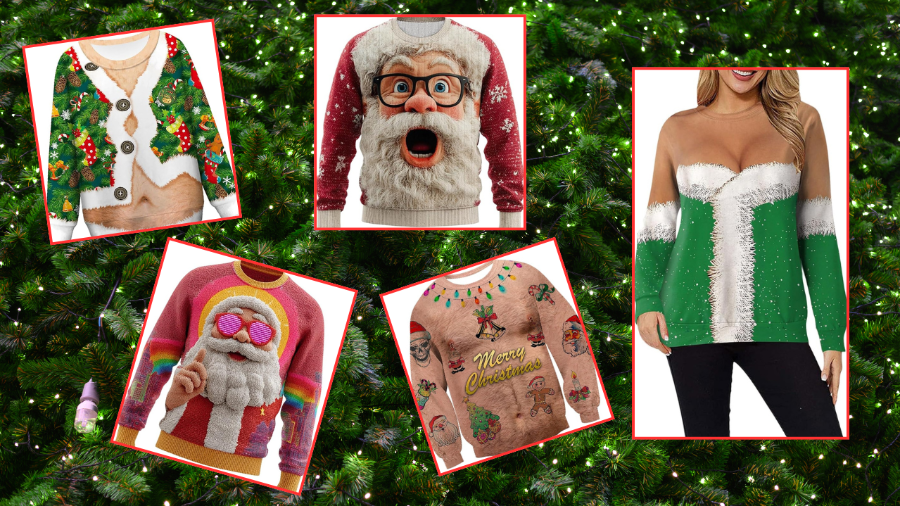 Los ugly sweaters más divertidos y originales que puedes encontrar en Amazon