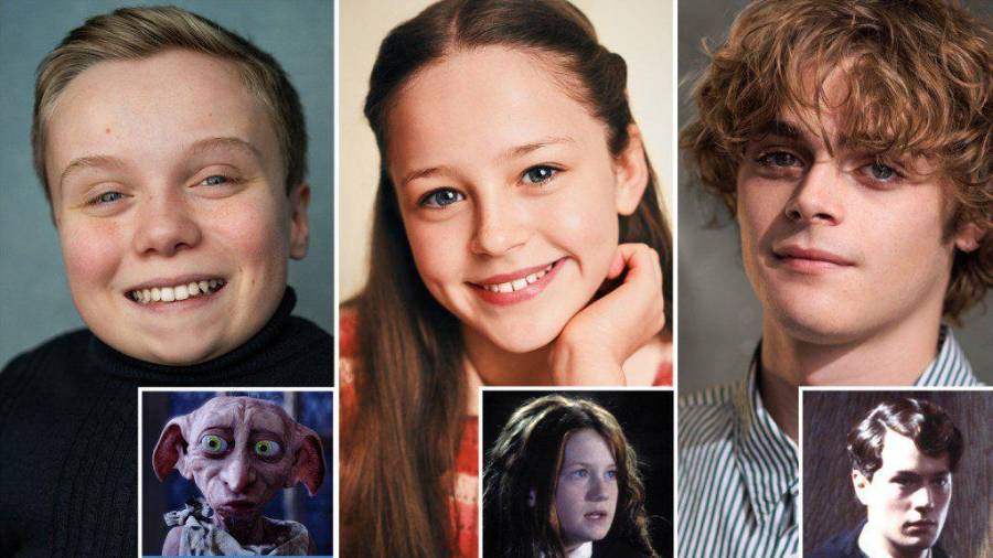 Personajes. Bonnie Hill y Lenny Rush se incorporan al elenco de la serie como Ginny Weasley y Dobby, respectivamente.