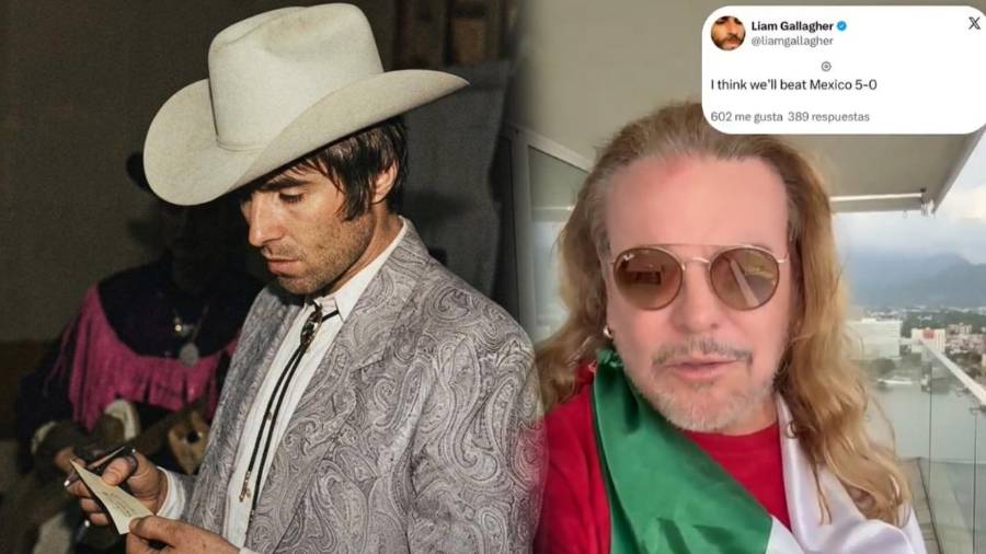 Un comentario de Liam Gallagher sobre el partido entre Inglaterra y México desató una ola de reacciones en redes sociales. Fher de Maná respondió con humor.