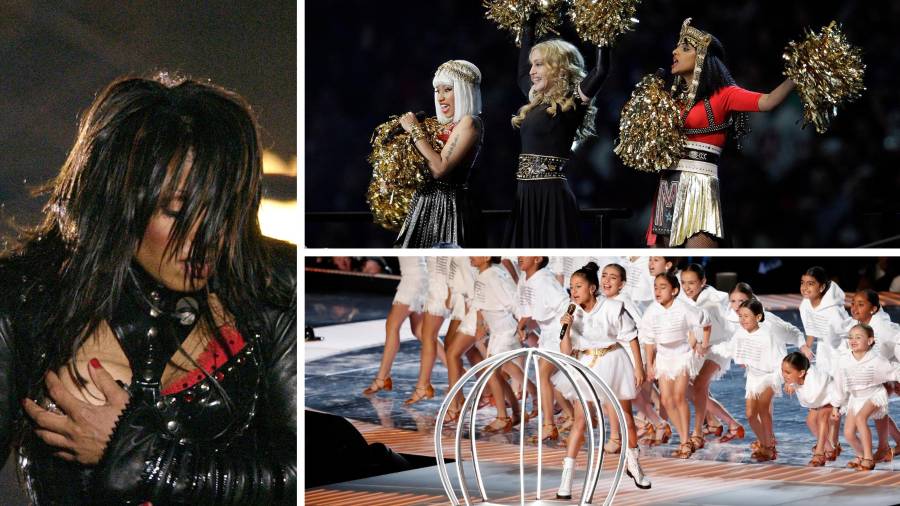 Memorias. El show de medio tiempo del Super Bowl ha dejado momentos icónicos que van de la música a la controversia social y política.
