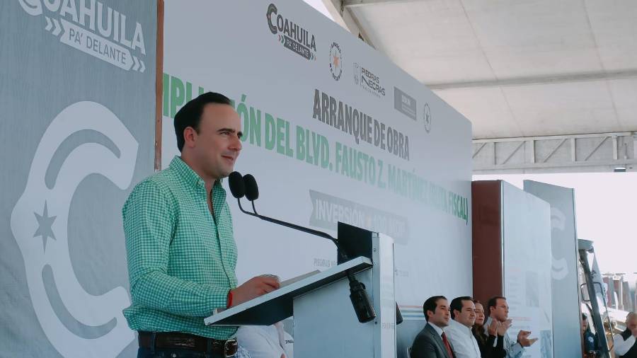 Manolo Jiménez Salinas adelantó que las megaobras se presentarán en las próximas semanas.