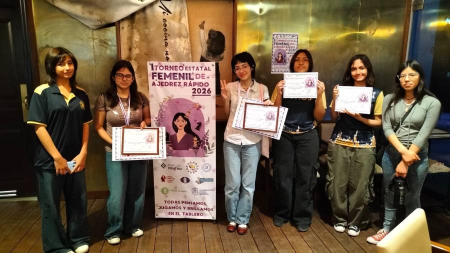 Organizadoras y participantes impulsaron este primer torneo enfocado en el ajedrez femenil en Coahuila.
