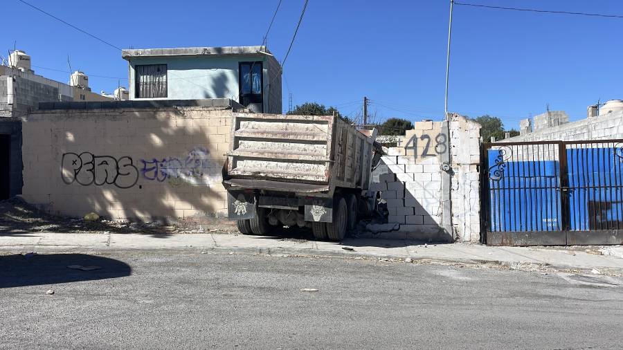 El inmueble se encontraba deshabitado al momento del accidente.