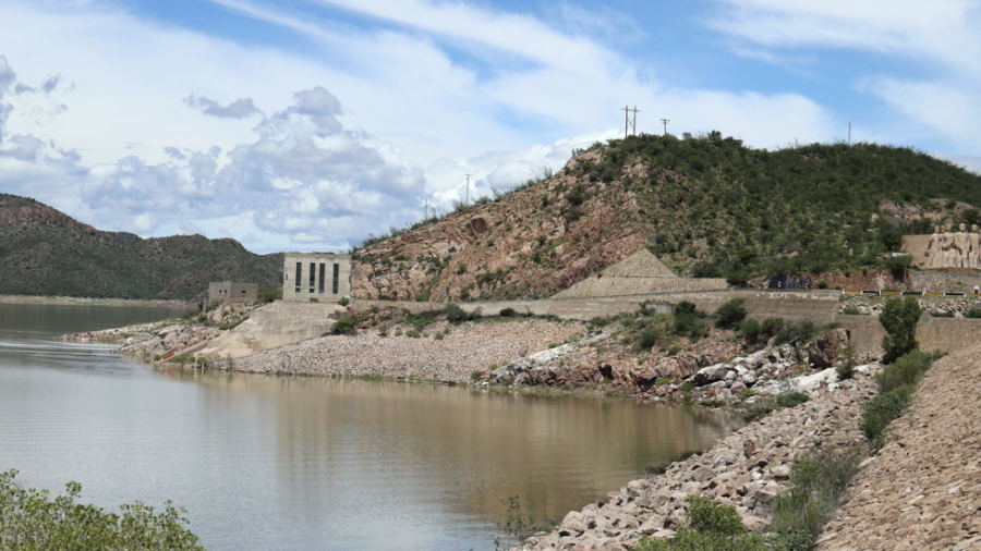 La presa Lázaro Cárdenas, conocida como El Palmito, registra un almacenamiento de 25.78 por ciento de su capacidad NAMO.