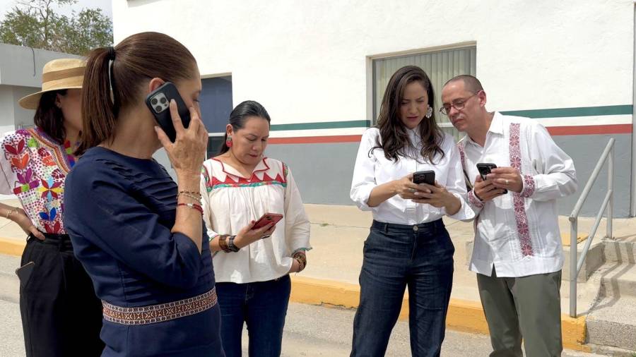 Claudia Sheinbaum participó desde Chihuahua en el Segundo Simulacro Nacional 2026 y recordó a las víctimas de los sismos.