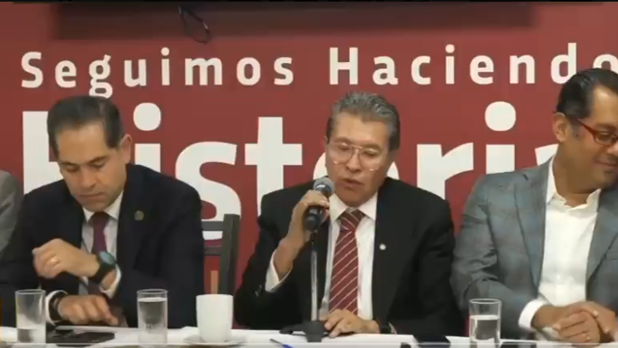 Ricardo Monreal, Coordinador del partido de Morena.