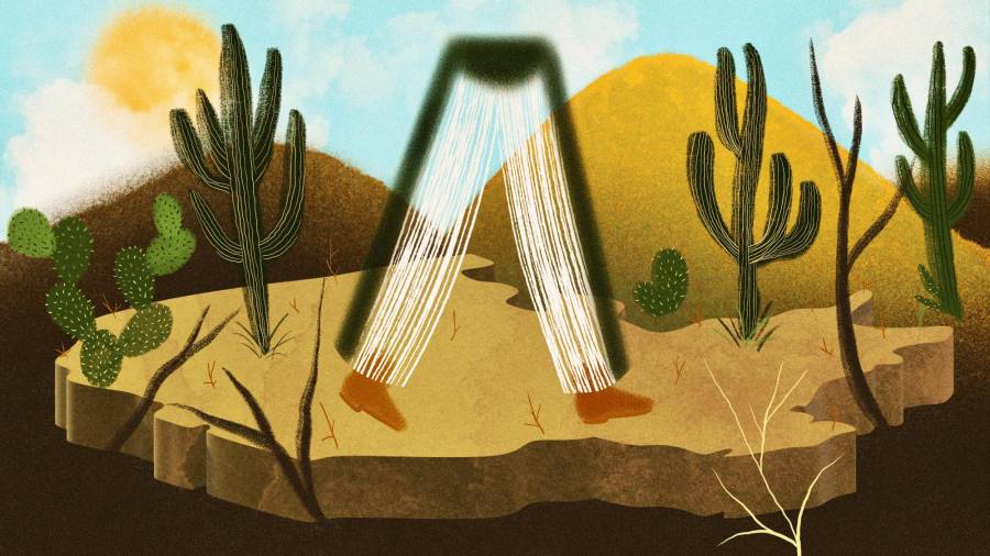 Representación de las andanzas de Salvador Hernández en Coahuila.