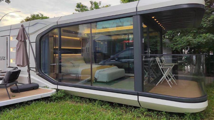 En solo días, las casas prefabricadas están listas para habitar, reduciendo costos y tiempos de obra.