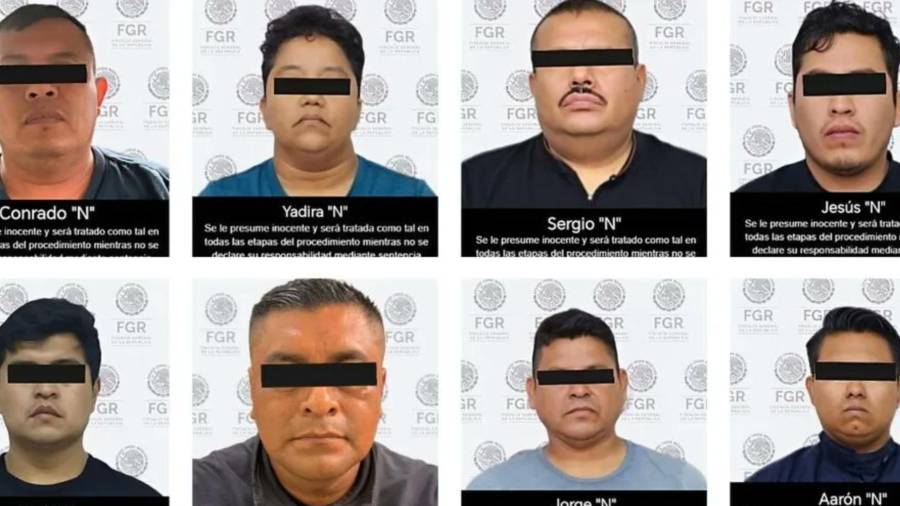 Fueron vinculados a proceso por su presunta participación en el secuestro y tortura de cinco personas en 2023.