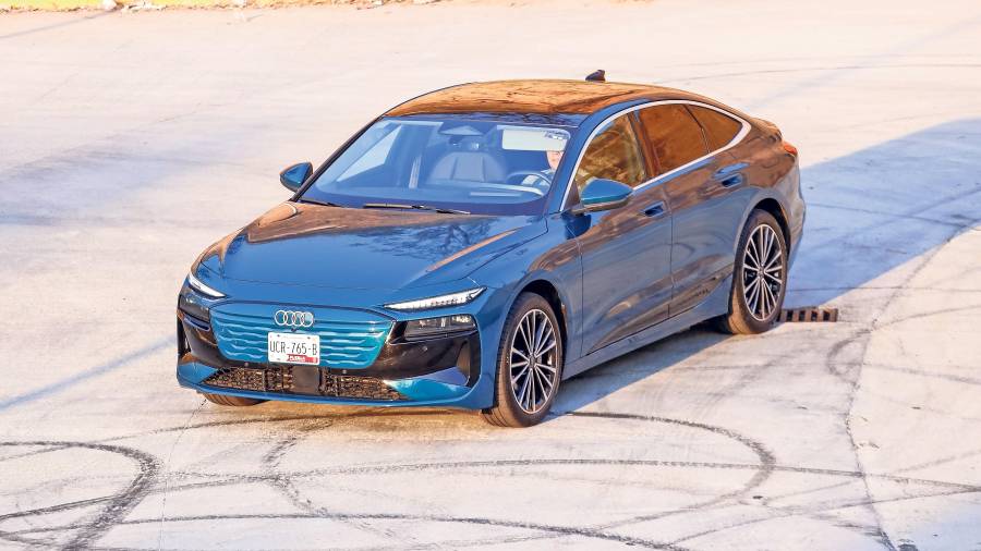 El Audi A6 Sportback e-tron presume una silueta aerodinámica y un coeficiente de arrastre récord de 0.21 cD