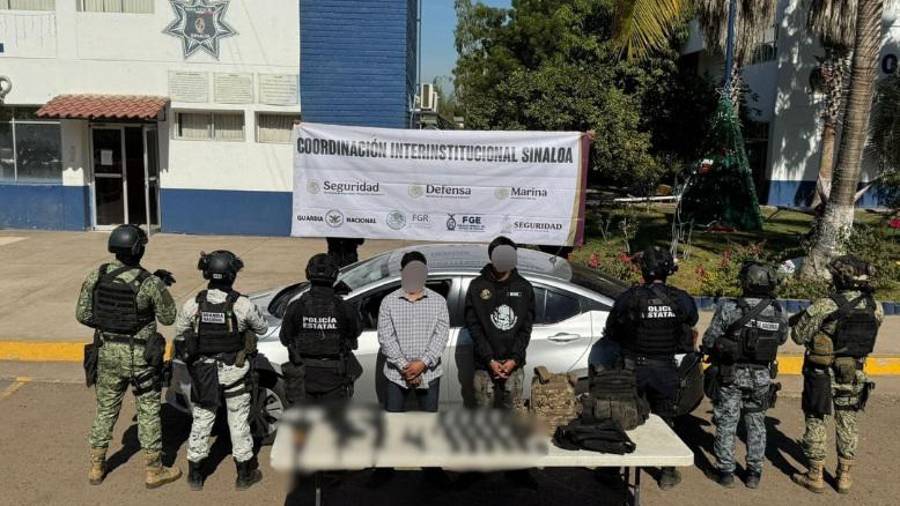 Las personas detenidas fueron puestas a disposición del Ministerio Público.
