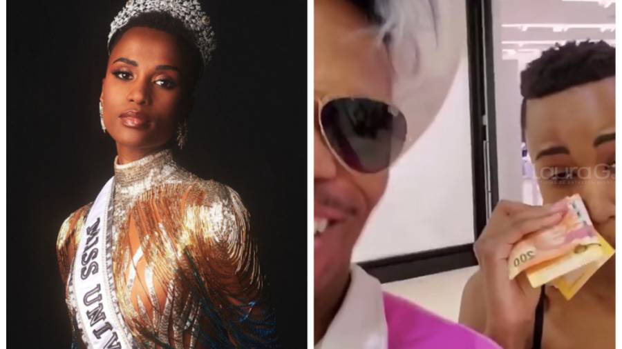 Miss Universo se limpia lágrimas con billetes y piden su corona