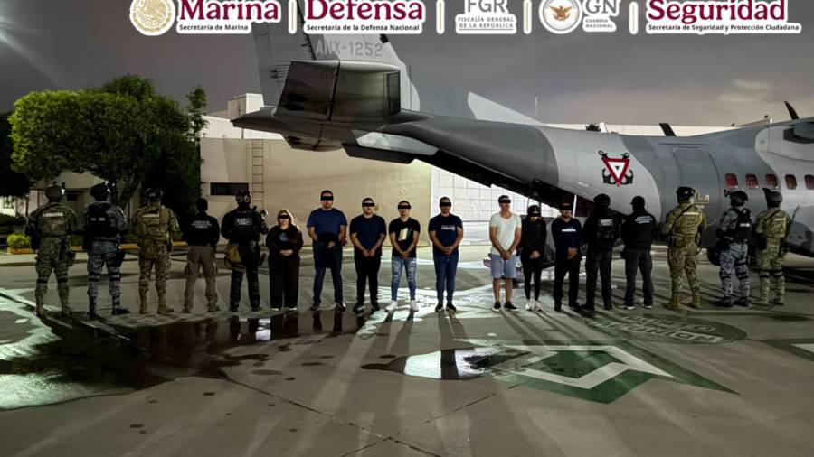 Con estas capturas suman 32 los presuntos integrantes del CJNG detenidos en el mes de agosto, precisó Harfuch.