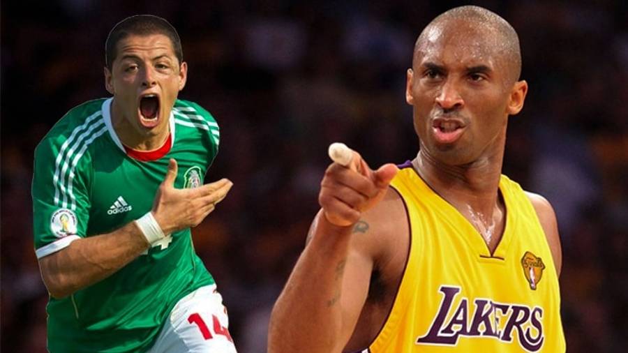 Kobe Bryant elogió al Chicharito antes de llegar a la MLS