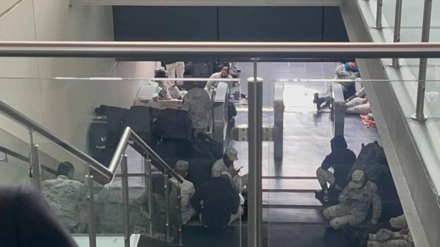 La senadora Claudia Anaya denunció la presencia dentro de las instalaciones de la Cámara Alta, de una célula de la Guardia Nacional “sin justificación alguna” este miércoles 8 de octubre de 2025.