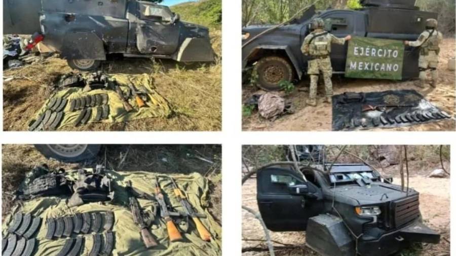 Luego de varios minutos de intercambio de disparos, los civiles abandonaron la segunda unidad con blindaje artesanal.