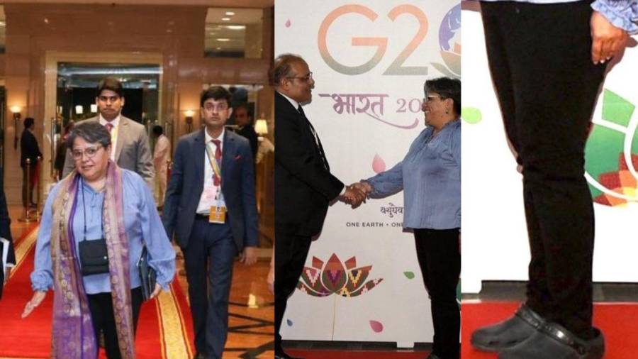 El momento en que Buenrostro es recibida en Nueva Delhi se viralizó en redes.