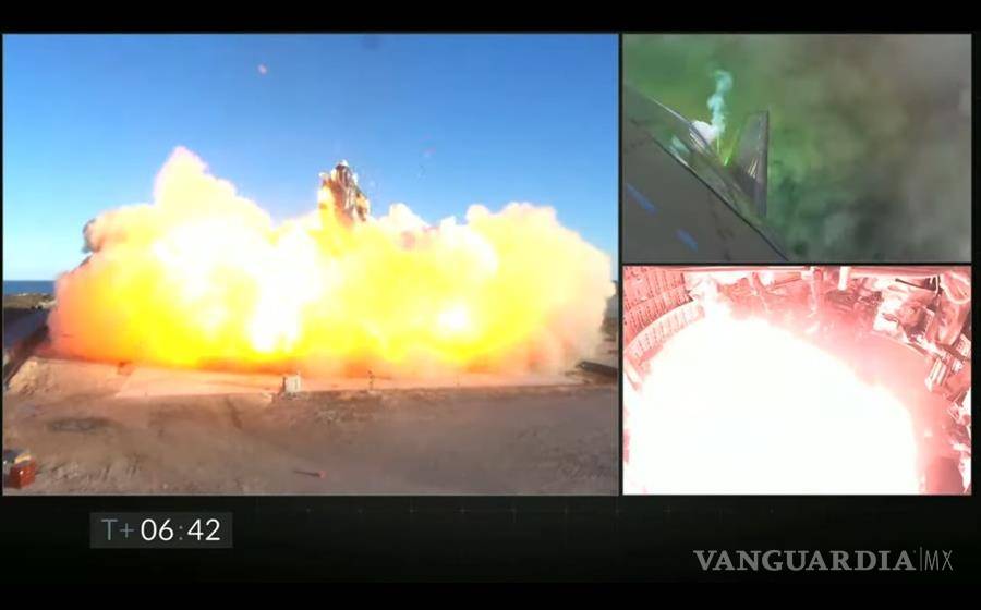 $!Explota la nave espacial Starship de SpaceX durante un aterrizaje de prueba en Texas