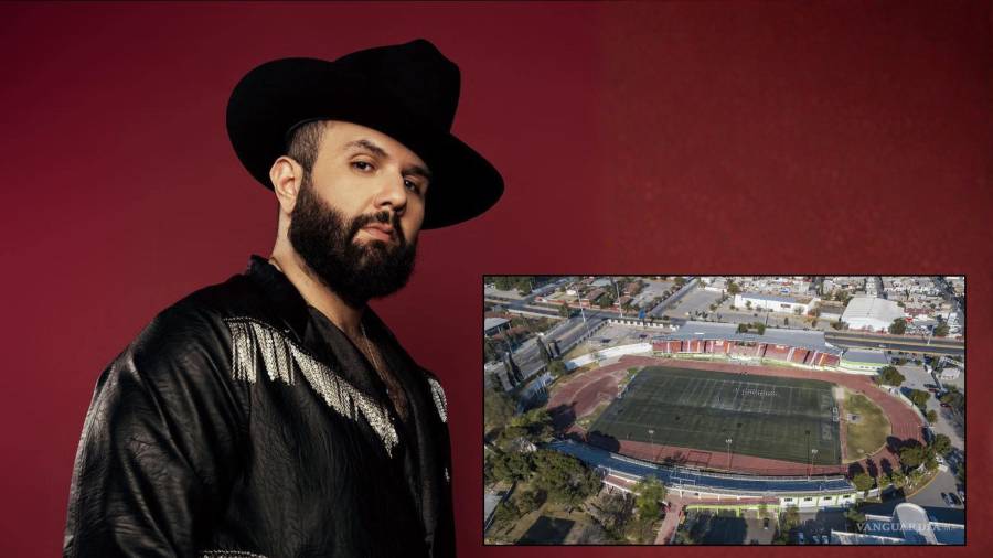 El exponente del regional mexicano llegará a la capital coahuilense con sus éxitos.