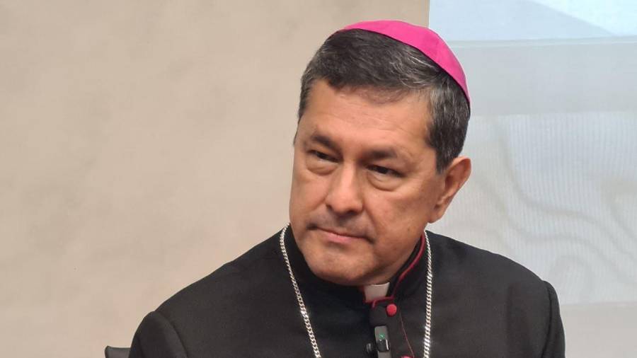 Alfonso Gerardo Miranda Guardiola, obispo de la Diócesis de Piedras Negras, informó sobre el inicio de las jornadas de capacitación.